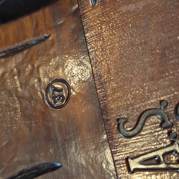 7/7.5 A.S. 98 Glenny Strappy Supple Leather Studded Detail Sandals - Picture 8 of 15